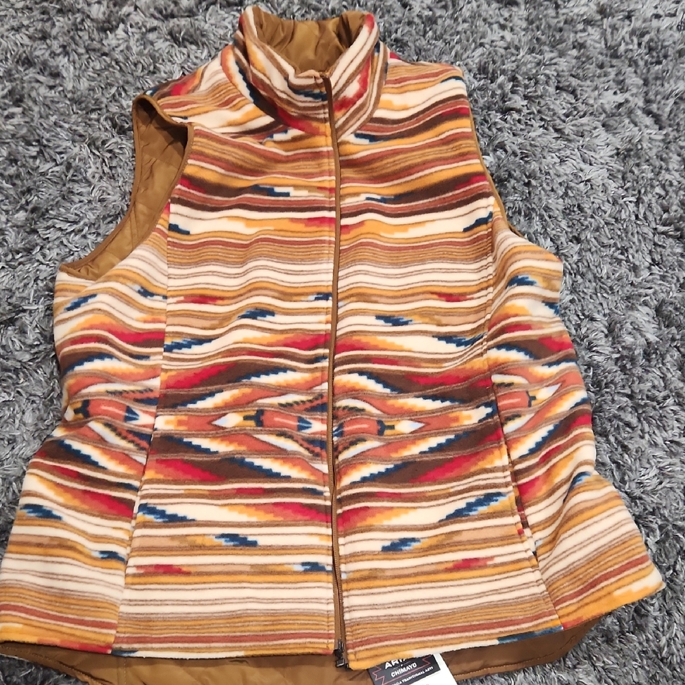 Womens Ariat REVERSIBLE VEST Sz XL